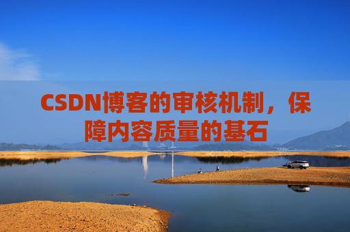 CSDN博客的审核机制,保障内容质量的基石